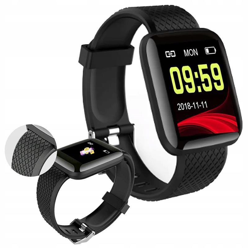 M116s Smartwatch - Schwarz