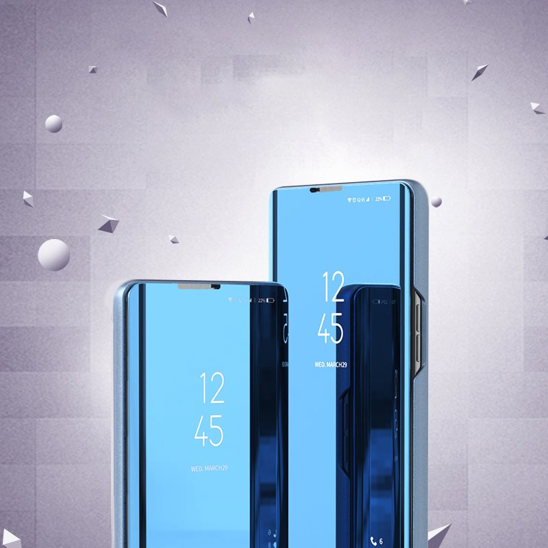 Clear View Case für Xiaomi Redmi Note 9T 5G - Blau