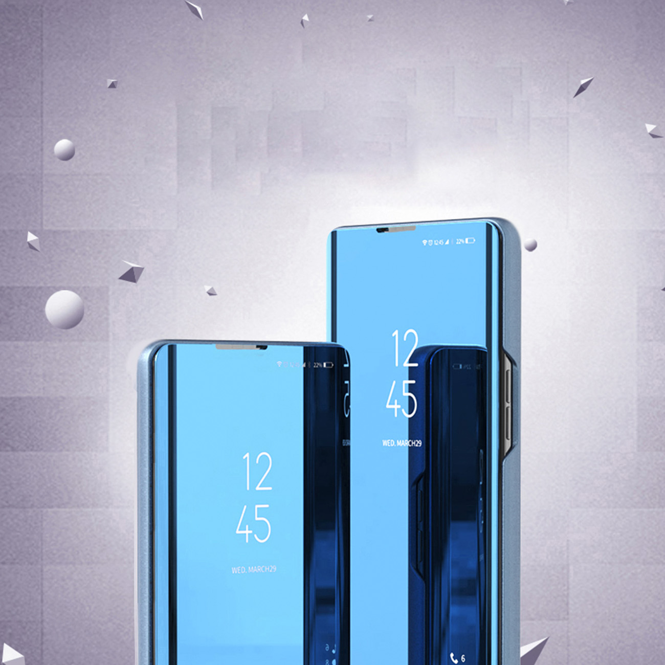 Clear View Case für Xiaomi Redmi Note 12 Pro+ - Schwarz