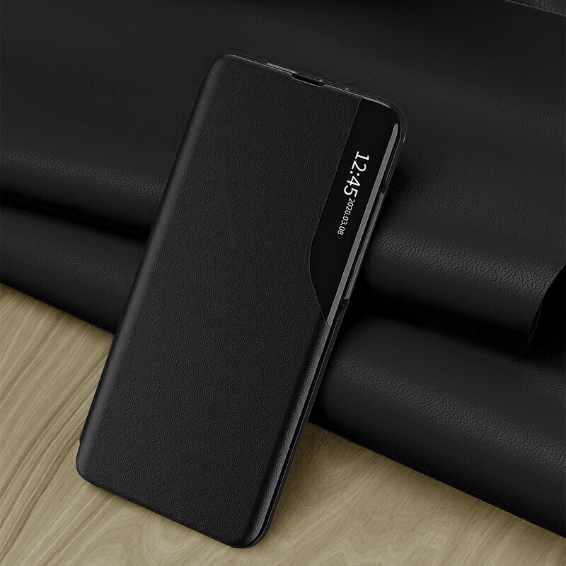 Elegante View Case Book Hülle für Xiaomi Redmi Note 13 - Rot
