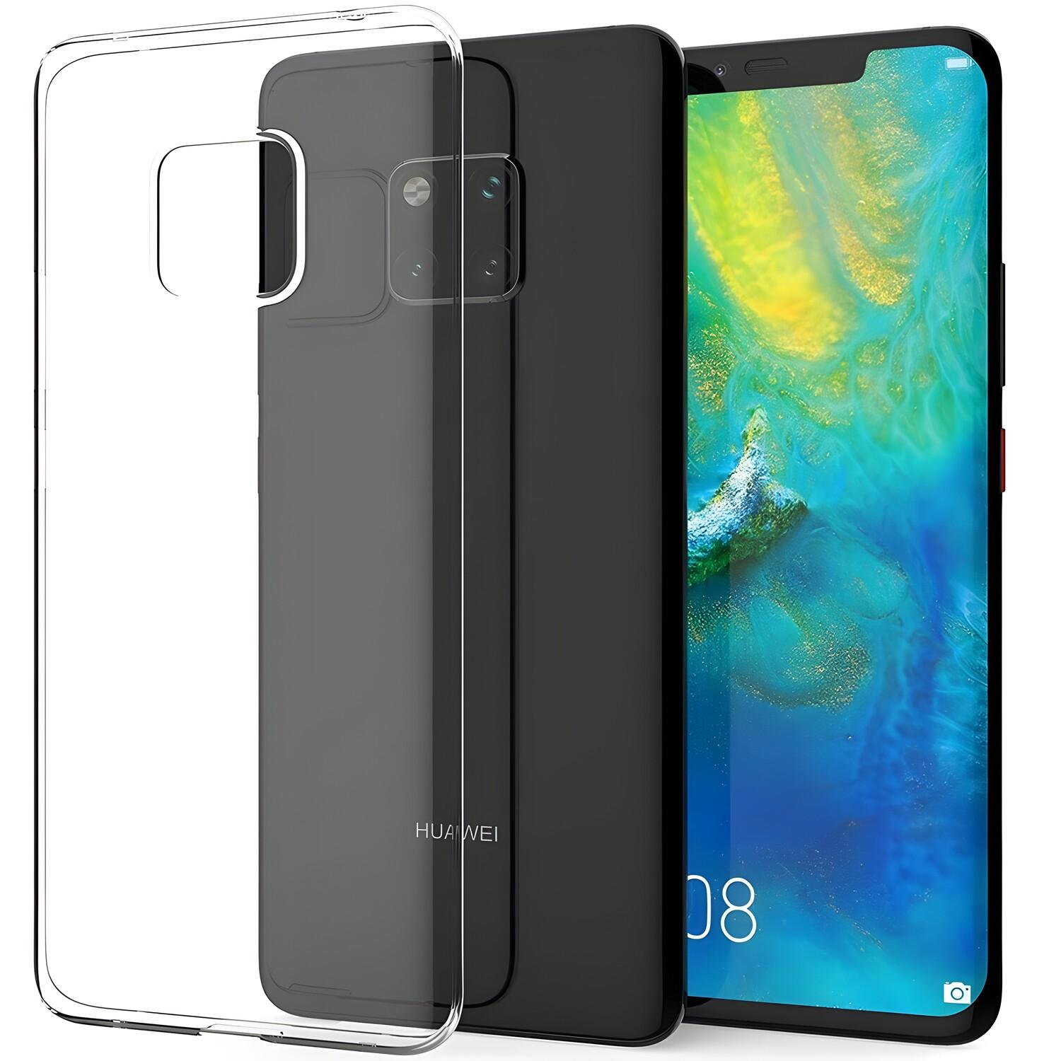 Transparente Schutzhülle für Huawei Mate 20 - Durchscheinend