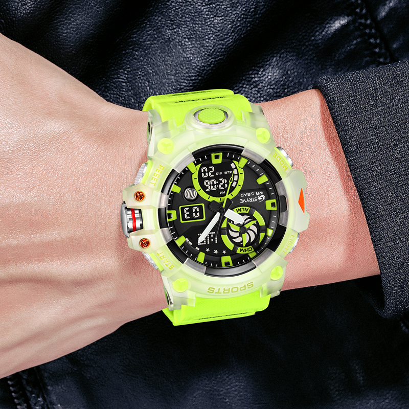 Uhr STRYVE HU-38687 - Orange / Schwarz