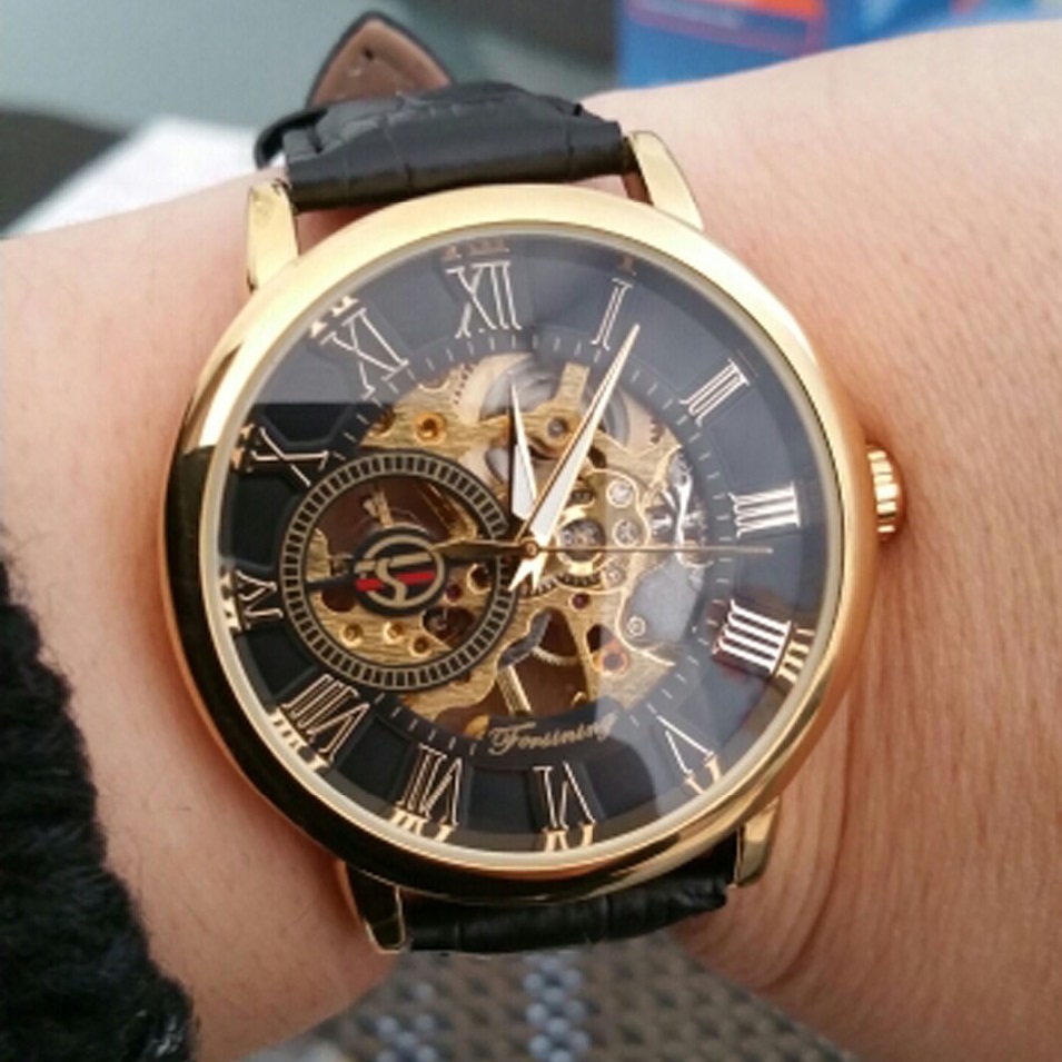 Armbanduhr GS-2618 - Weiß/Golden 1