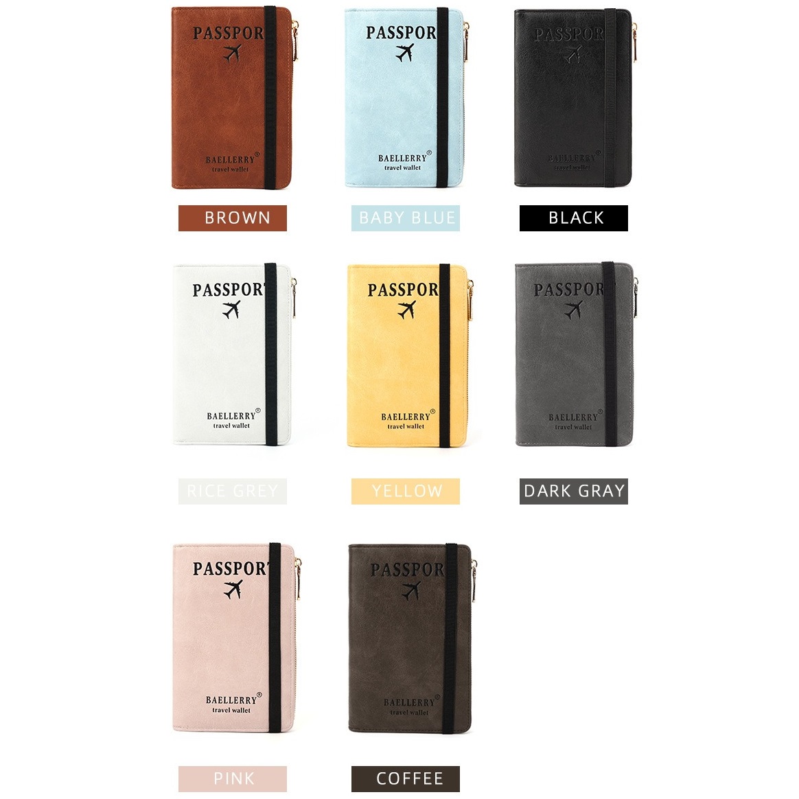 Travel WALLET Baellerry - Blau