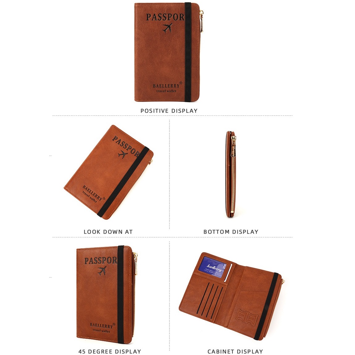 Travel WALLET Baellerry - Blau