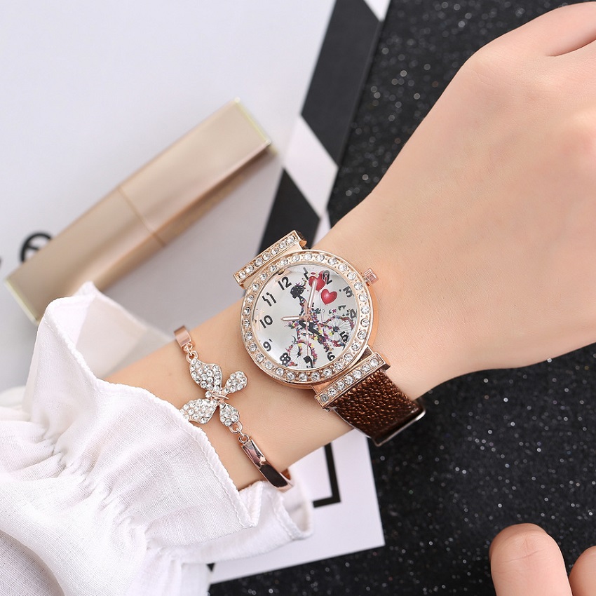 ZI-12911 Uhr - Braun
