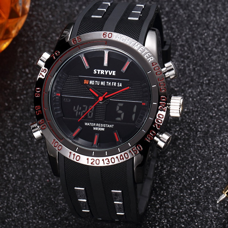 Uhr AR-4094 - Schwarz/Grau