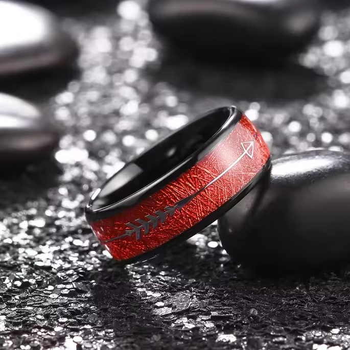 Arrow Ring - Rot/52mm
