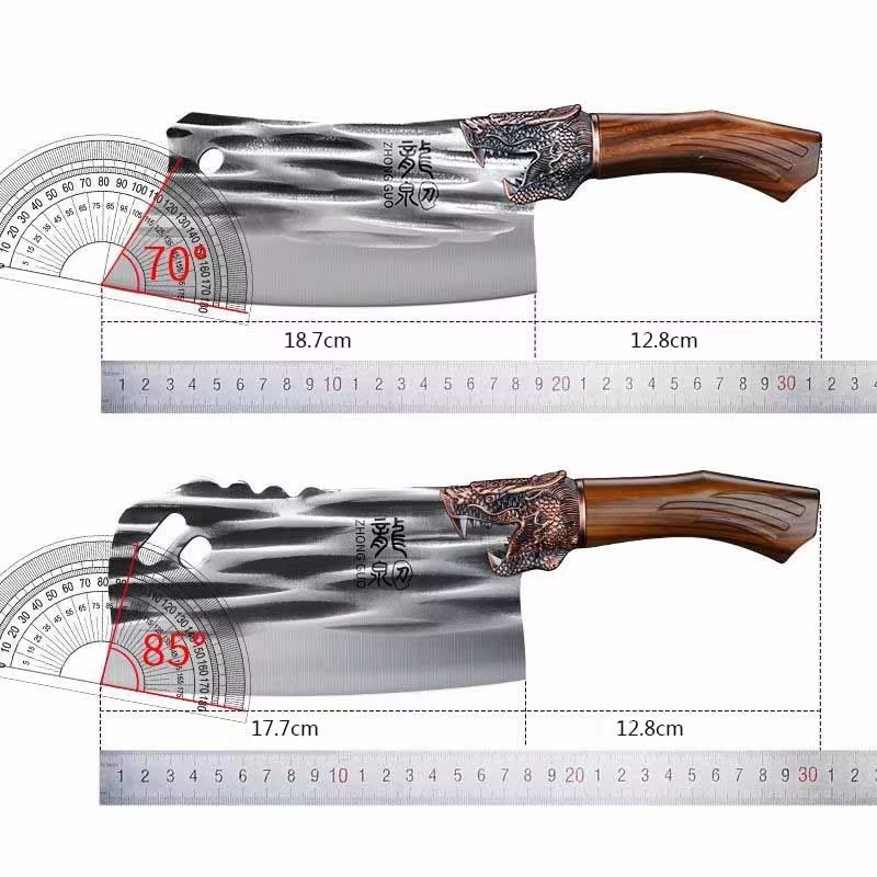 DO-33008 Küchenhackmesser - Braun/Typ2