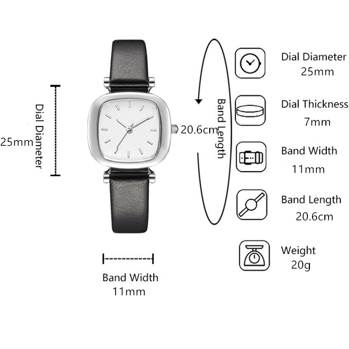 LA-12384 Uhr – Braun