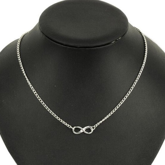 Halskette Infinite Chain - Silber