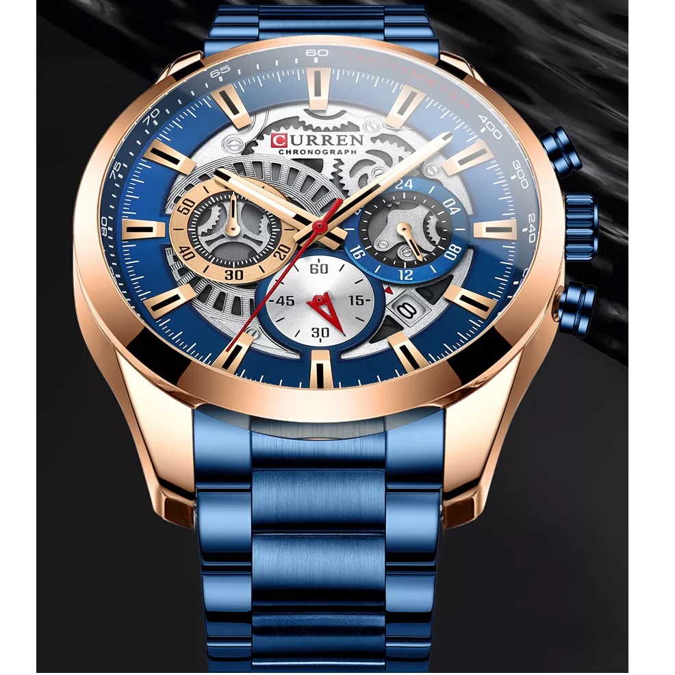 CURREN KO-14249 Uhr - Blau