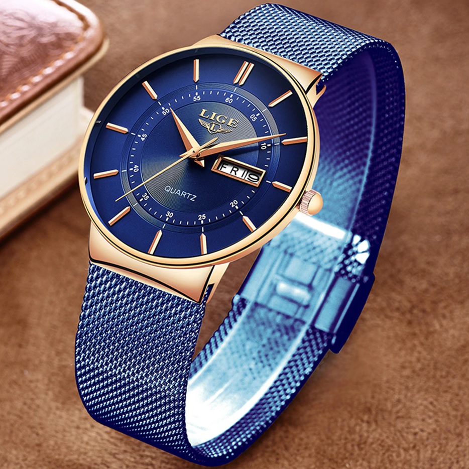 LIGE KI-6313 Uhr - Blau