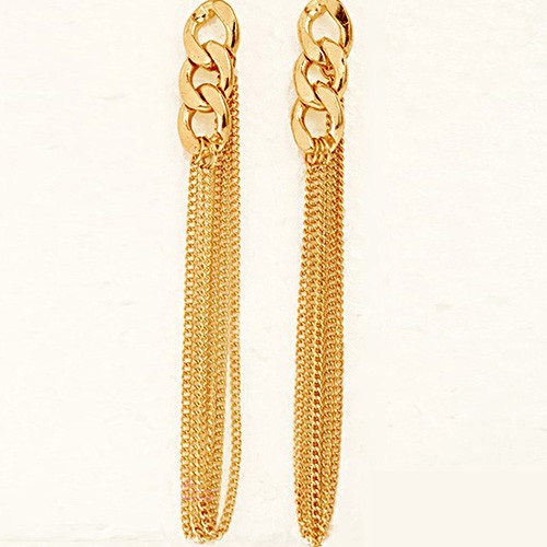 Ohrringe FA-427 - Golden