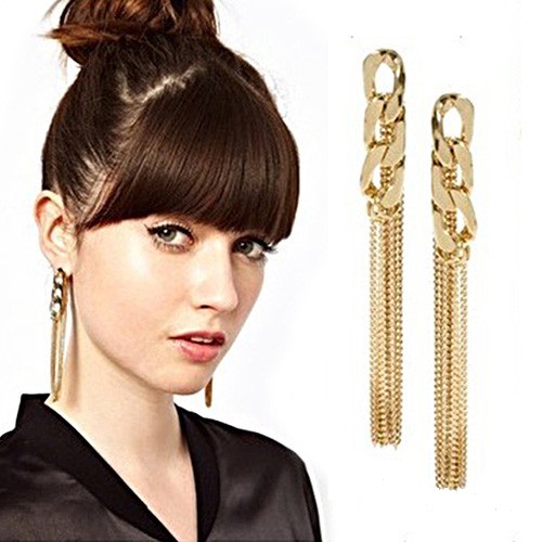 Ohrringe FA-427 - Golden