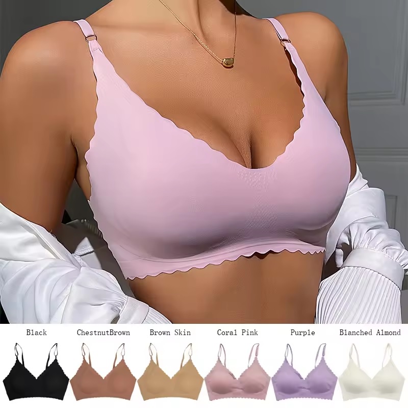 EL-30854 nahtloser BH - Violett/S