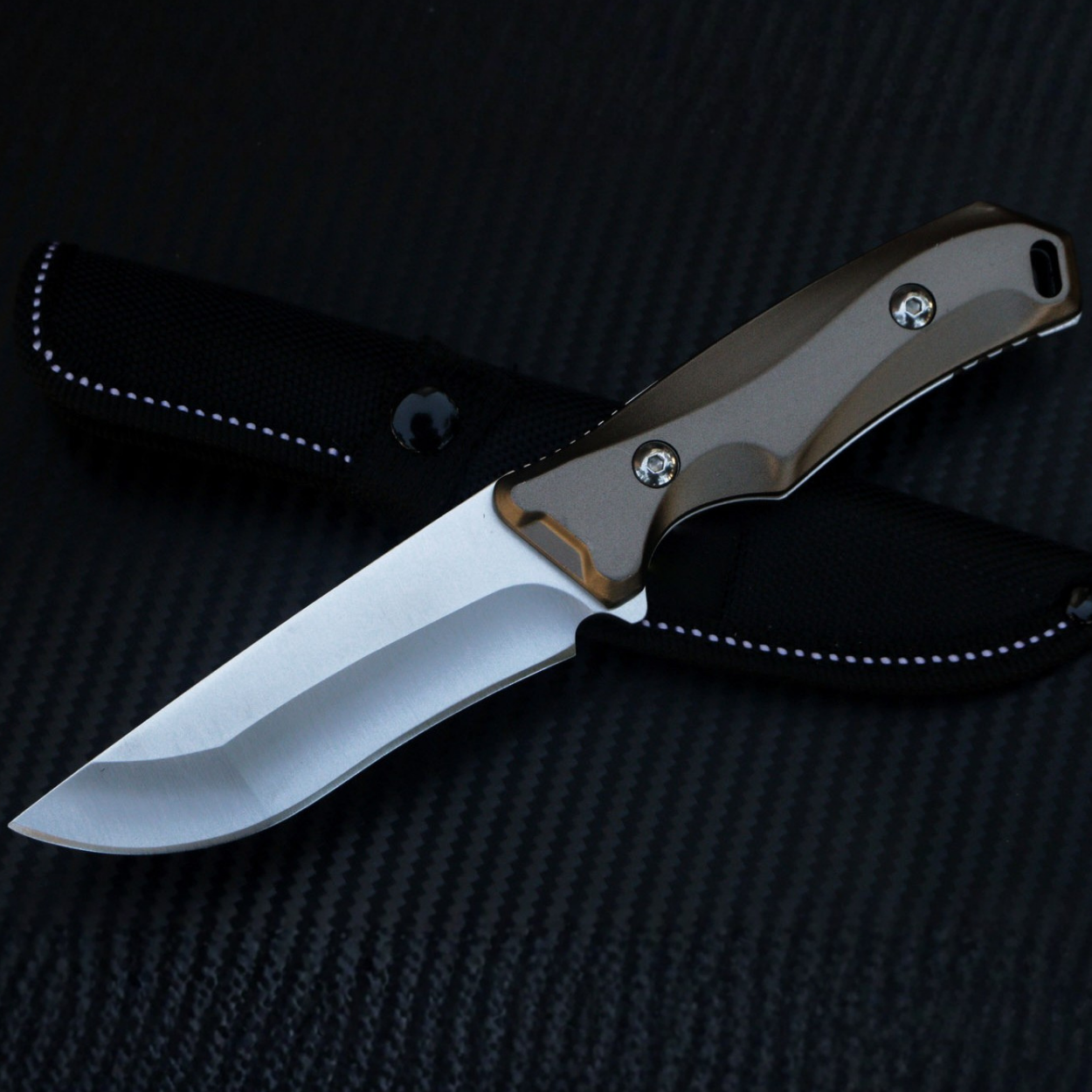 Outdoor-Messer ST - 40349 - Silber