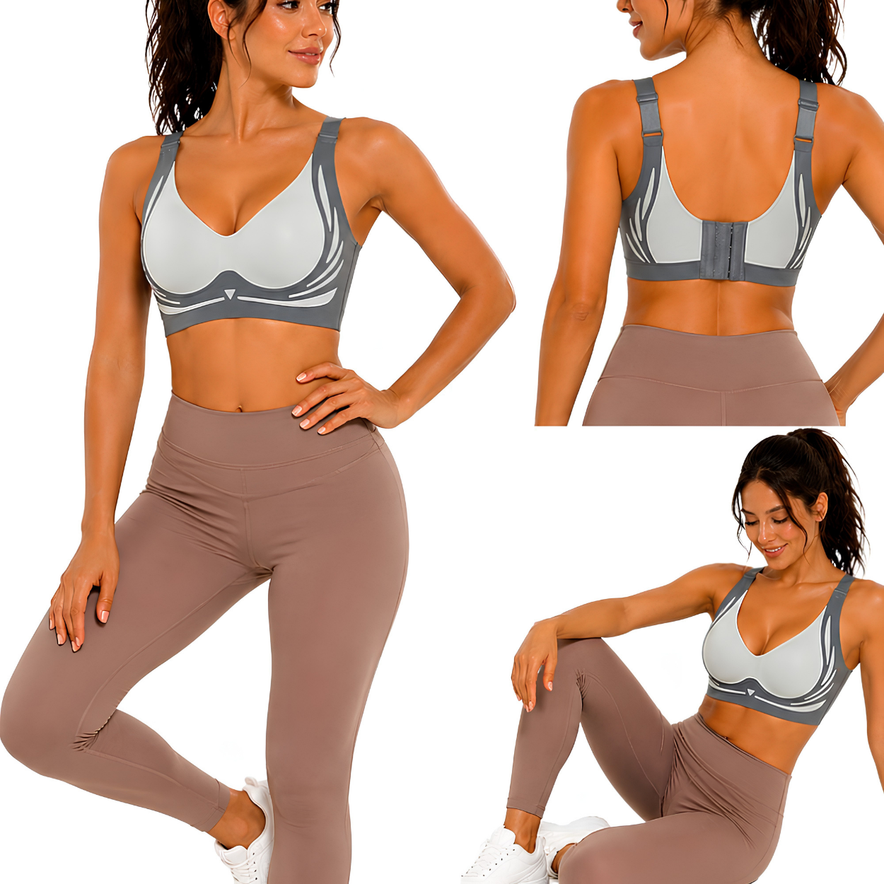 Damen Sport-BH QS - 40943 - Grau / XXL