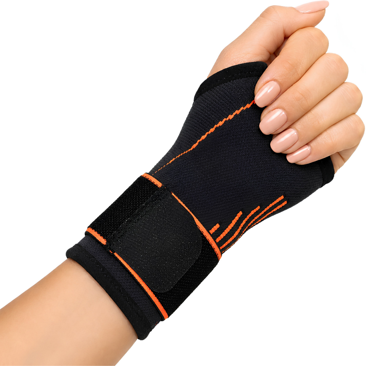 Kompressionsbandage für das Handgelenk YD-40900 - Grau/Orange