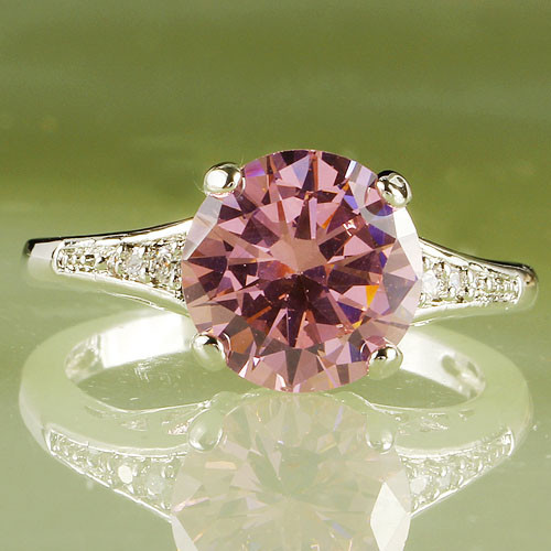 Ring CO-1219 - Silber/Rot - 59mm