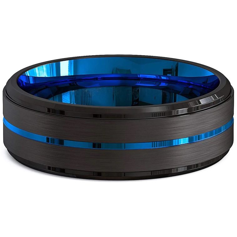 AR-7148 Ring - Silber/Golden/57mm