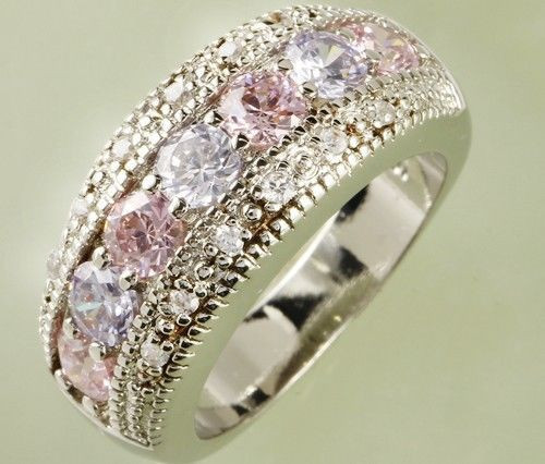 Ring GA-1266 - Silber/Blau - 52mm