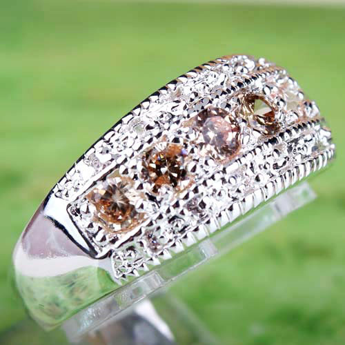 Ring GA-1266 - Silber/Blau - 52mm