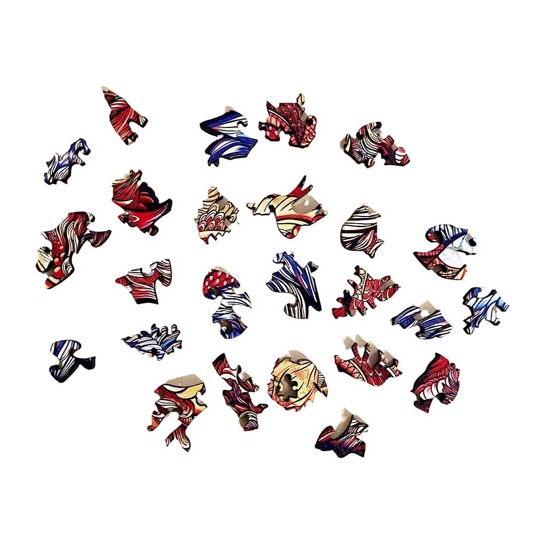 Tiger Holzpuzzle/L