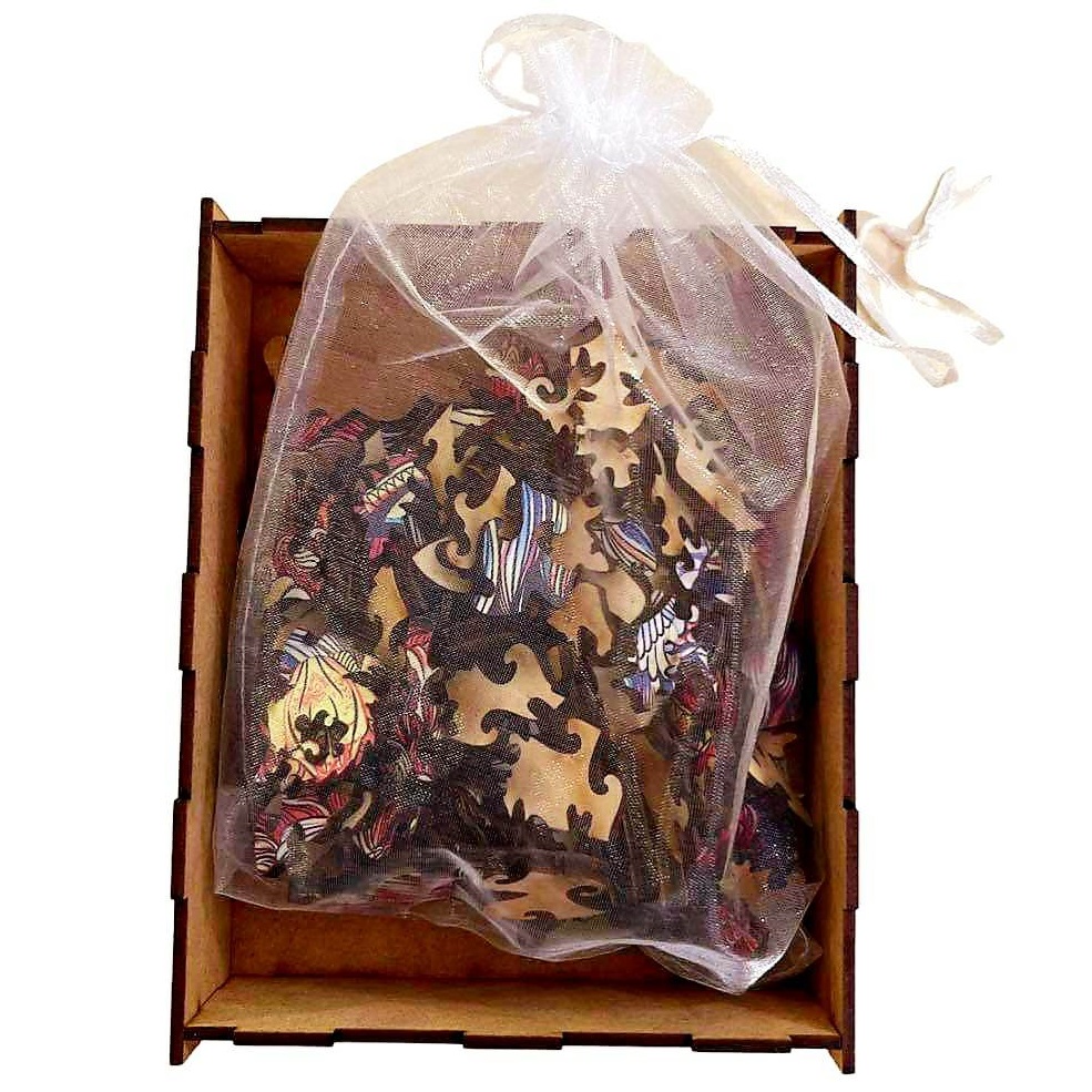 Tiger Holzpuzzle/L