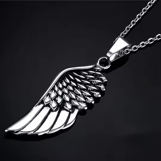 Halskette SI-33481 Wings - Silber