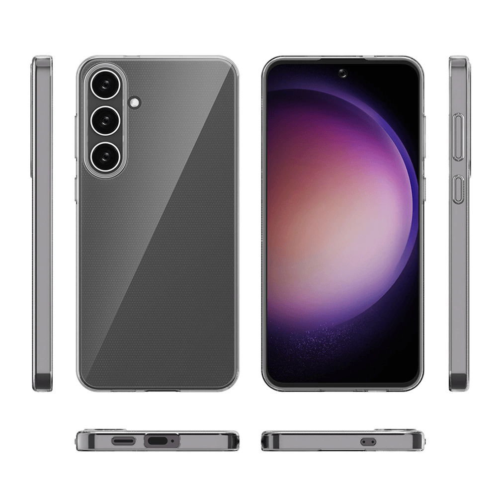 Transparente Schutzhülle für Samsung Galaxy S21 FE 5G - Durchscheinend