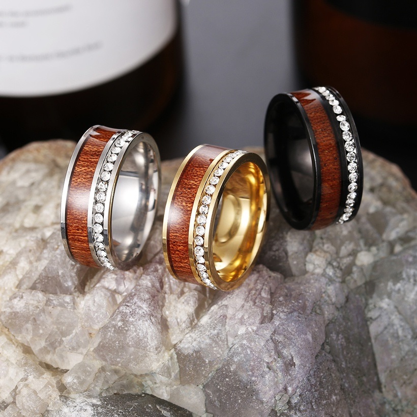 Ring TR-17016 - Silber / Braun / 55mm