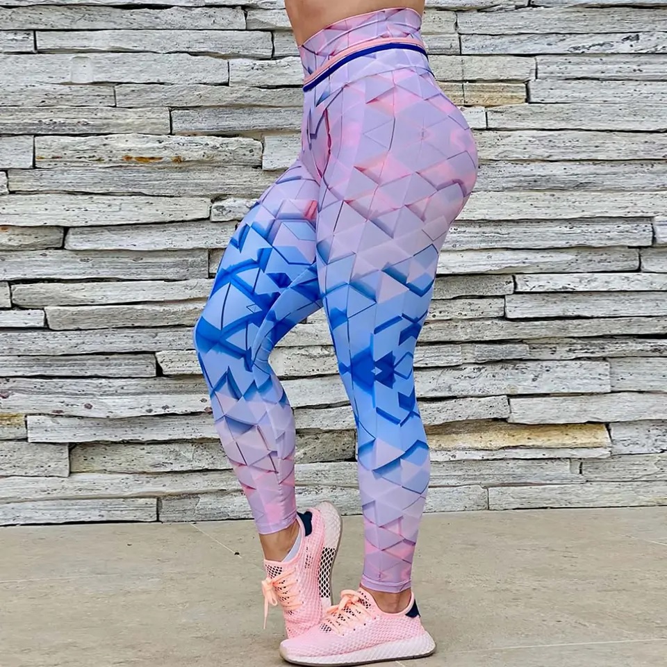 TR-25085 Damenleggings - Violett/M