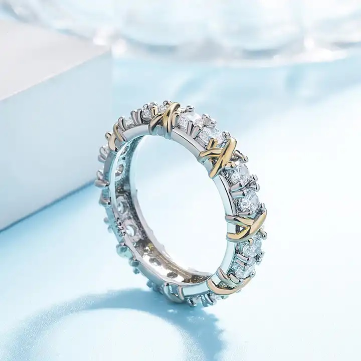 WH-29058 Ring - Silber/Golden/65mm