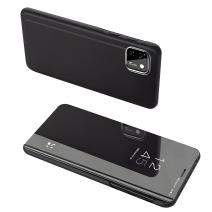 Clear View Case für Huawei Y5P - Schwarz