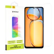 Techsuit Schutzglas 9H für Xiaomi Redmi 13C 5G/Redmi 13C 4G/Poco M5/Poco C65 - Durchscheinend