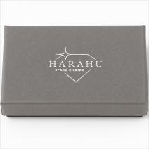 Geschenkbox HARAHU - Grau / 5x8cm