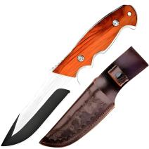 Outdoor-Messer GD-39063 - Silber / Schwarz / Braun