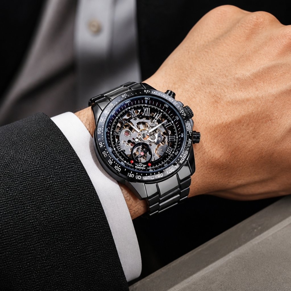Herrenuhr BO-14425 - Schwarz