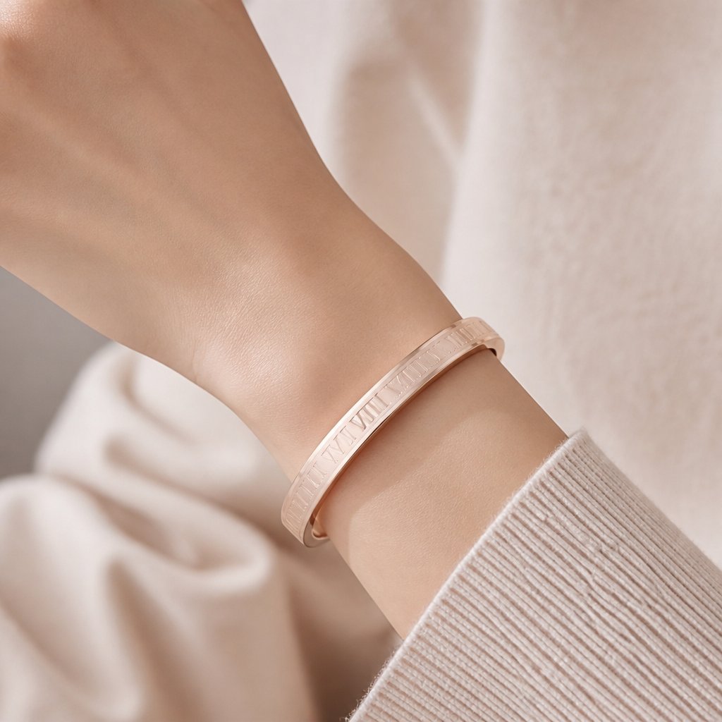 CL-17637 Armband - Golden/Rosa