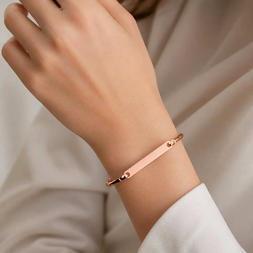 Armband ER-19825 - Gold / Rosa