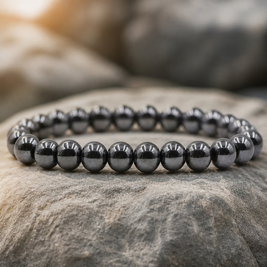 AB-28261 Armband - Schwarz / Glänzend