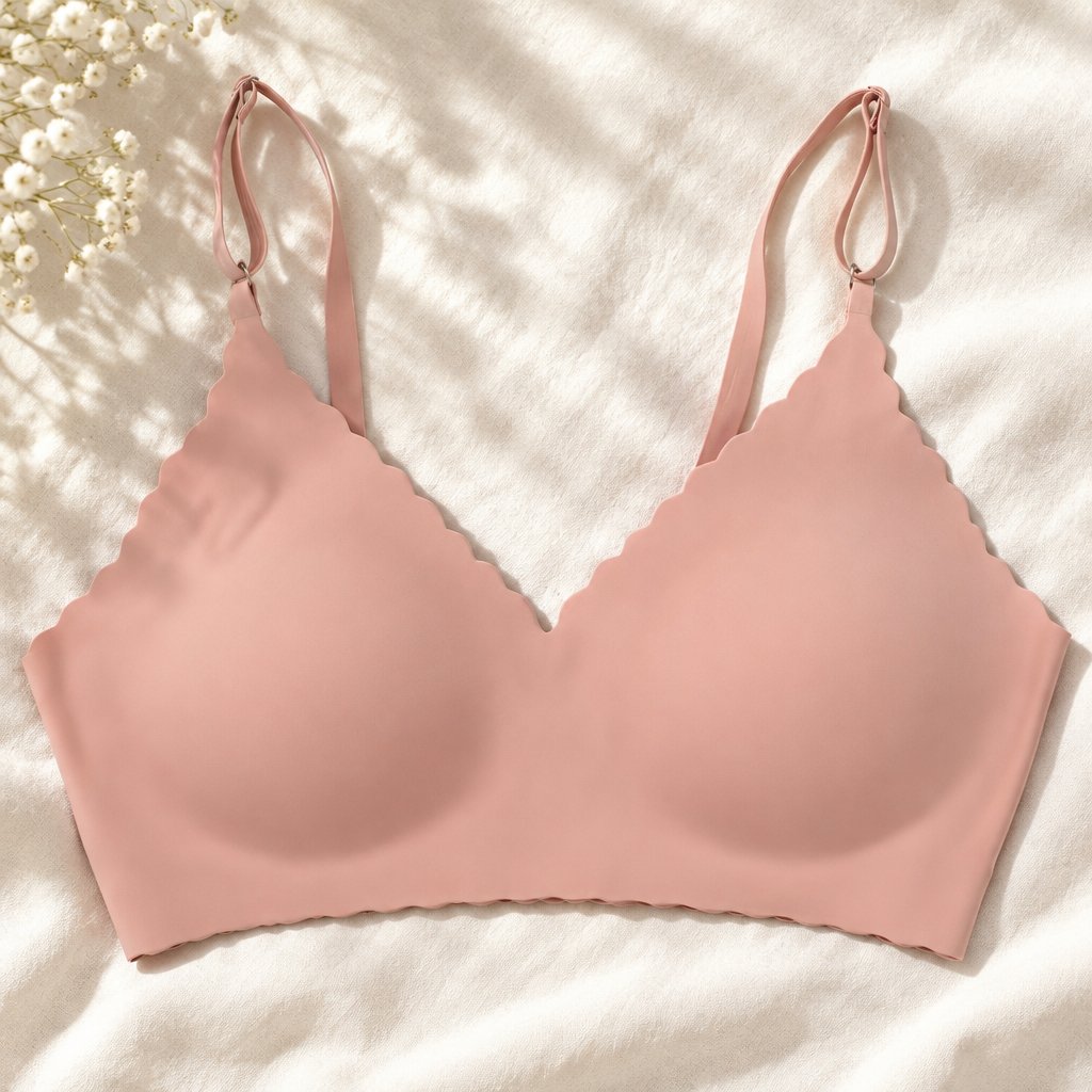 EL-30863 nahtloser BH - Rosa/S
