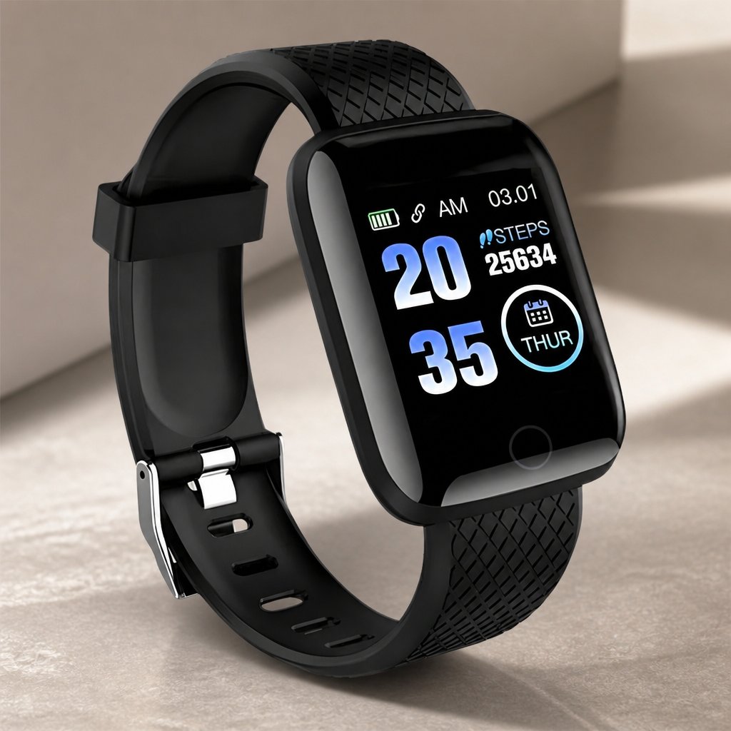 M116s Smartwatch - Schwarz