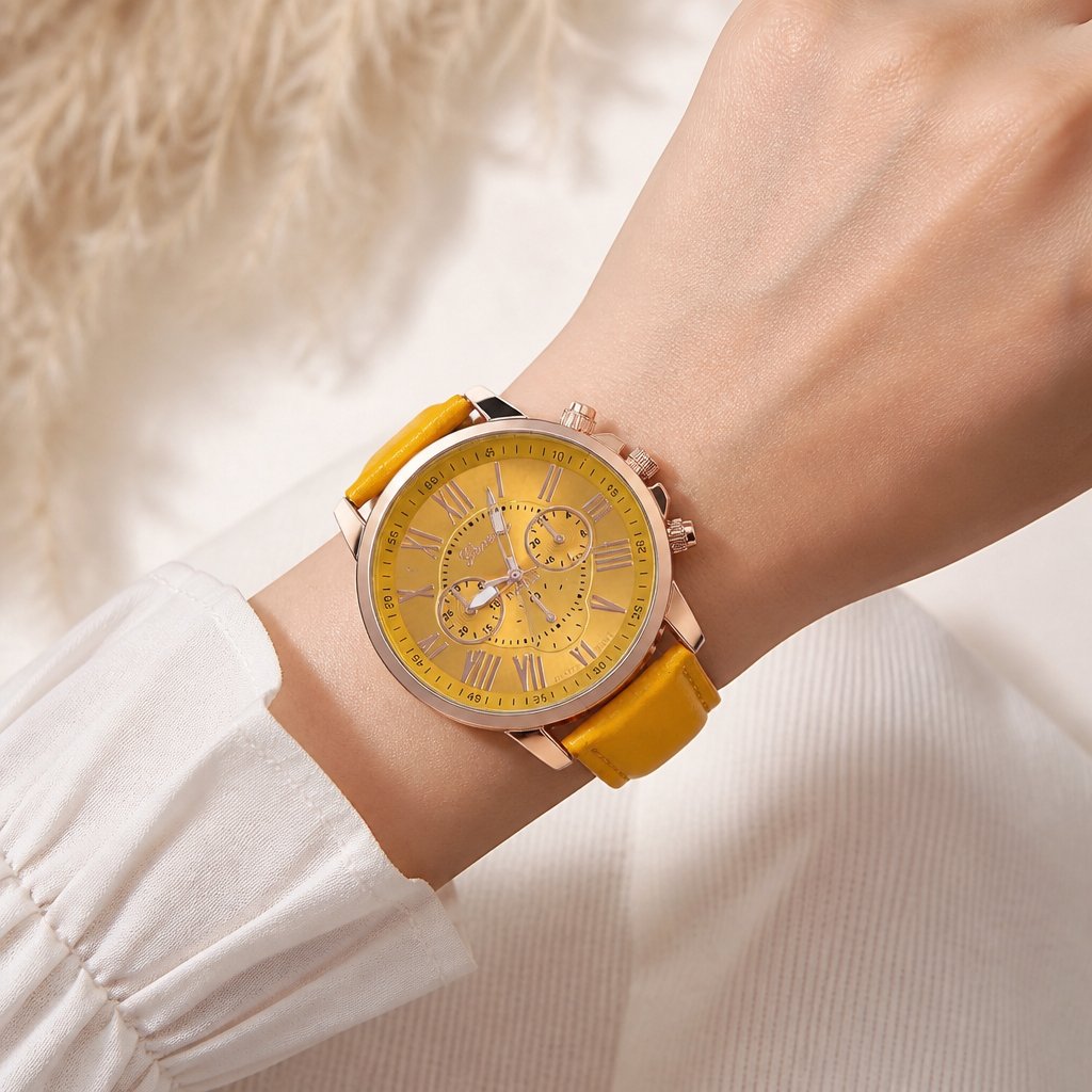Uhr AD-33541 - Gelb