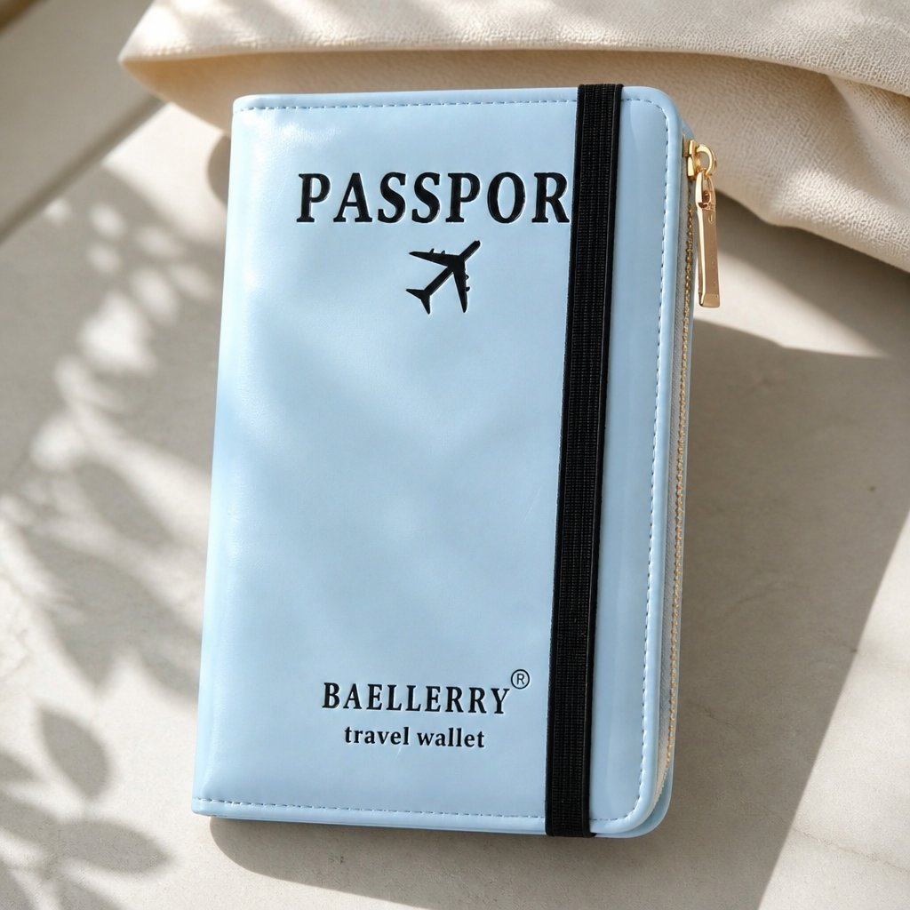 Travel WALLET Baellerry - Blau